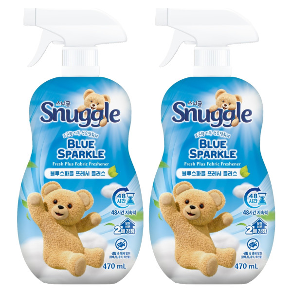 스너글 블루 스파클 프레시 플러스 섬유탈취제 본품/생활용품