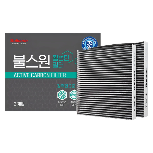 불스원 활성탄 에어컨 필터 2p/자동차용품